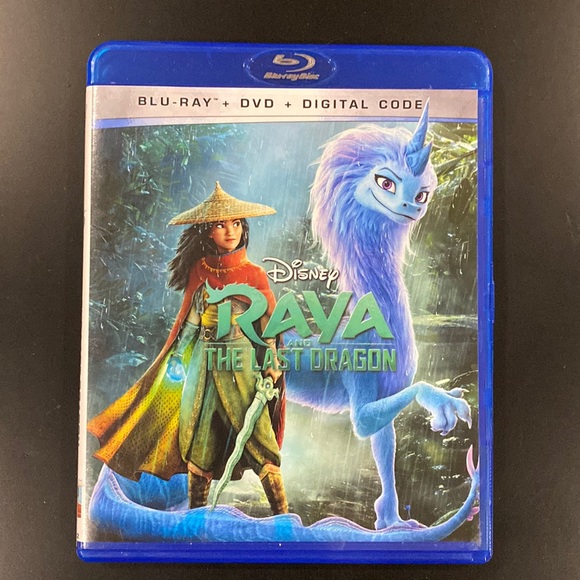 Disney Other - Raya and The Last Dragon - Blu-ray & DVD Combo Set